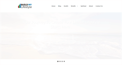 Desktop Screenshot of buildmylifestyle.com